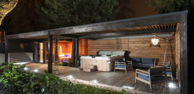 exkluzívny sauna domček