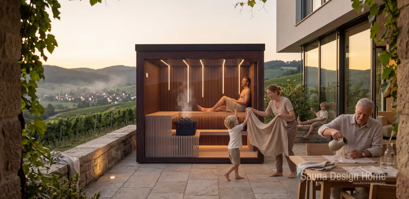 Individuálna rodinná sauna