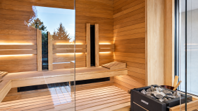 Fínska sauna s infrapanelmi