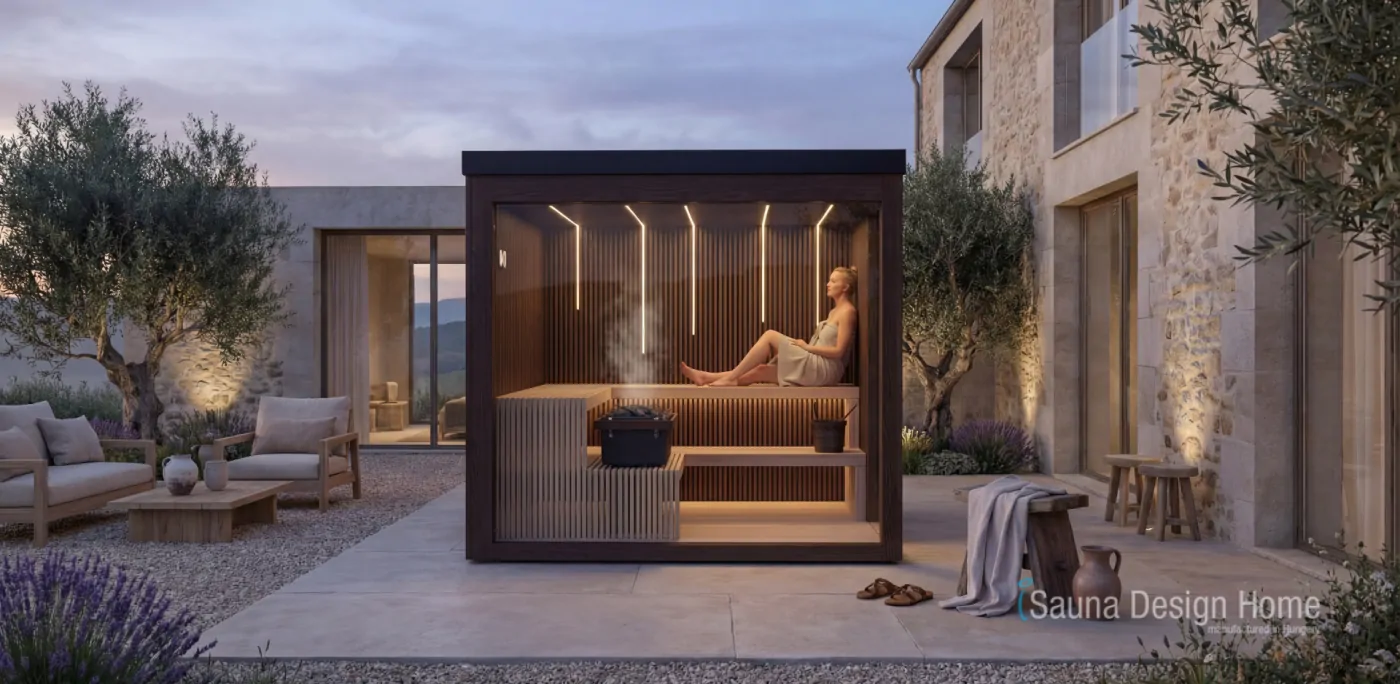 Fusion exterierová sauna