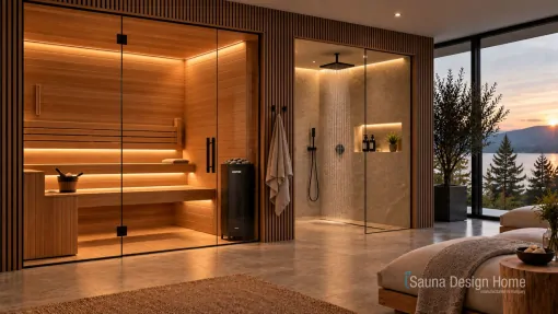 Wellness priestor na mieru so saunou