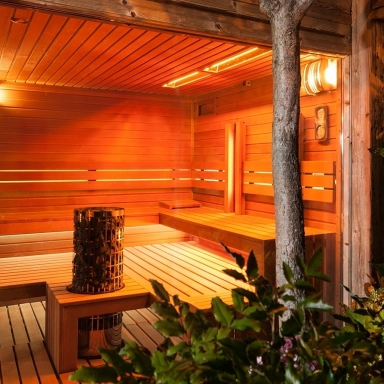 Luxusná fínska sauna Luxusná fínska sauna