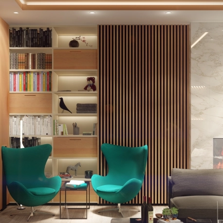 Návrh a vizualizácia interiéru bytu, domu - Interiérový dizajn
