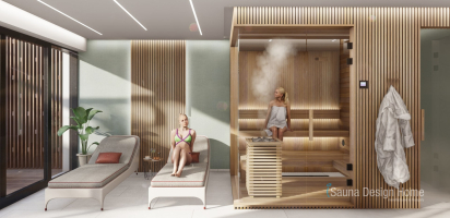 Privátny sauna-wellness priestor 