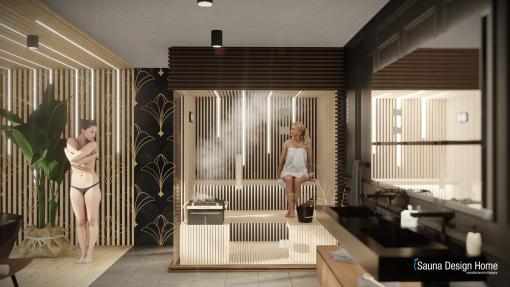 Vision - fínska designerská sauna 